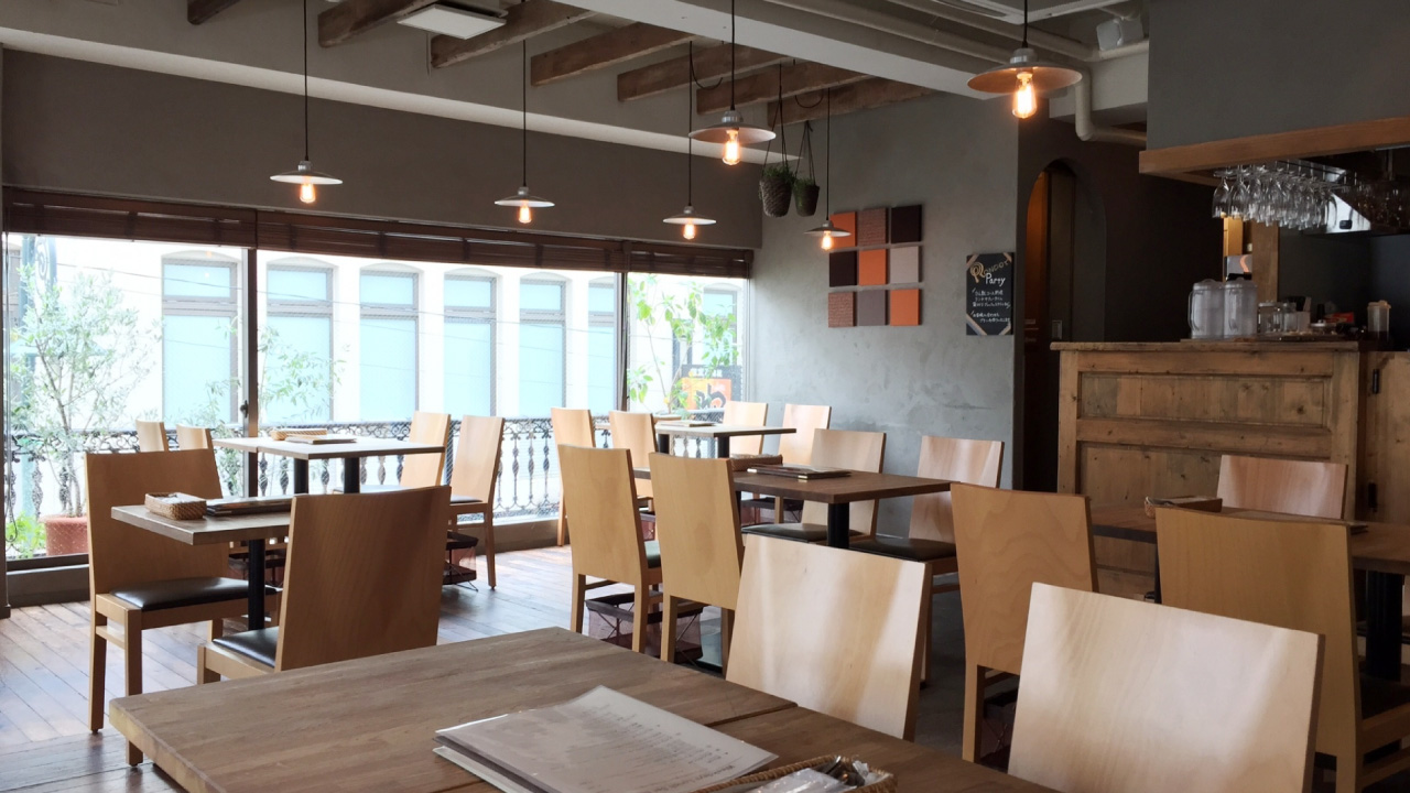 カフェの店内